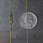 14k Yellow Gold Diamond Cut Cable Link Chain - 0.8mm