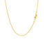 10k Yellow Gold Wheat Chain - 1.0mm Elegance