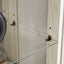 Elegant Lighted Curio Display Cabinet with Adjustable Shelves