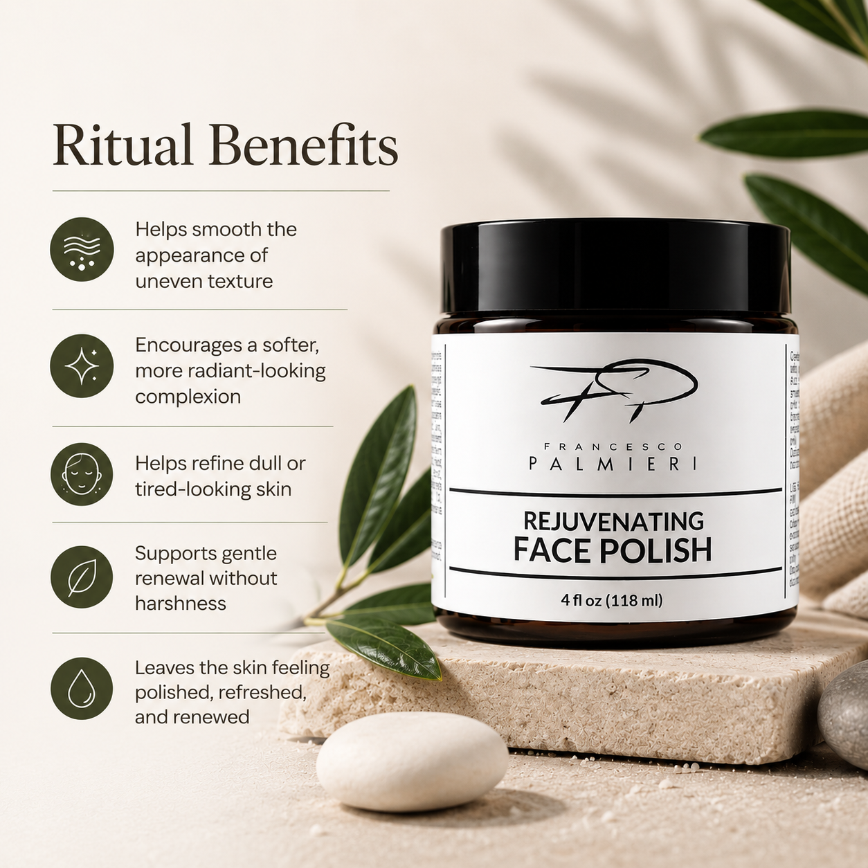 Rejuvenating Face Polish for Radiant Skin
