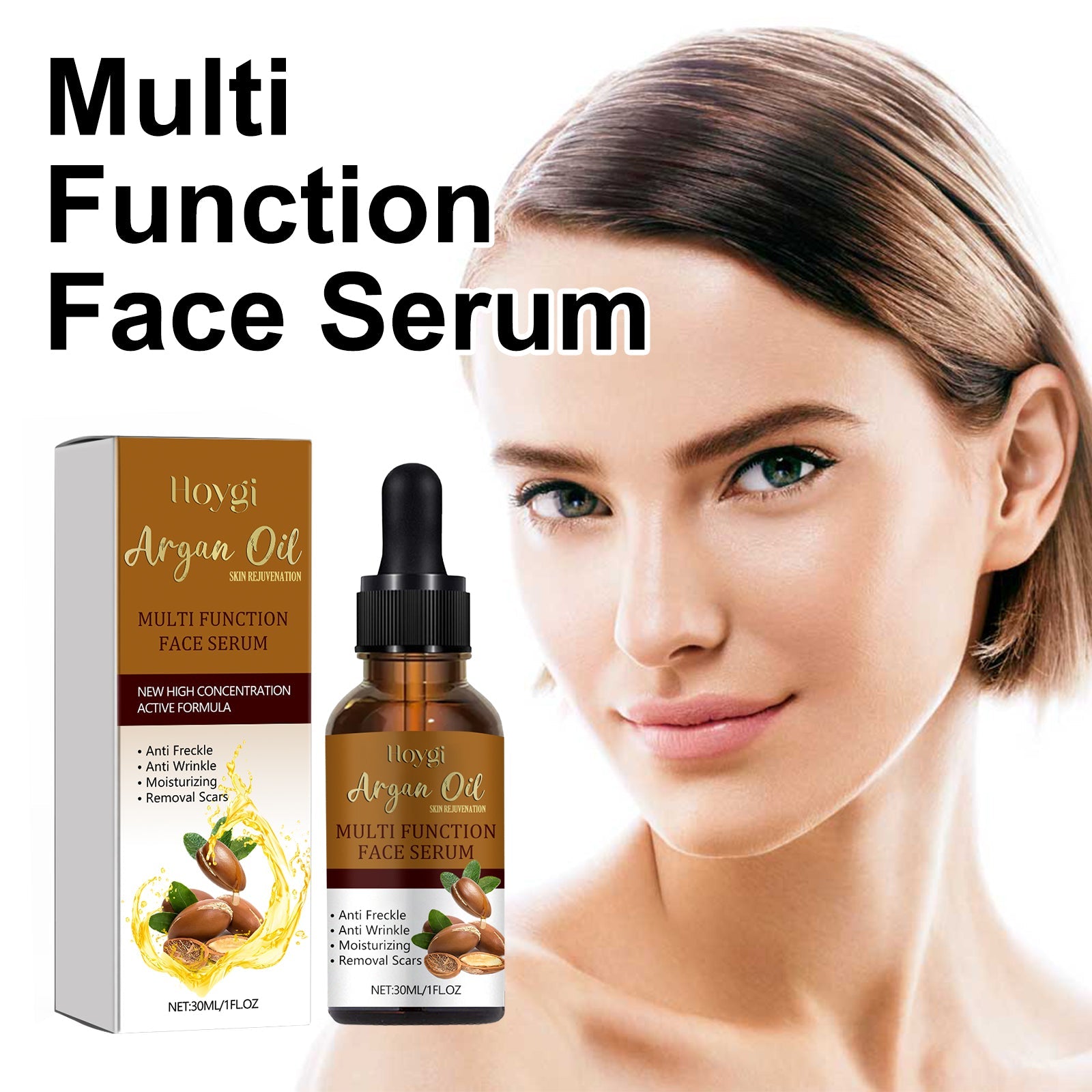 Multi Function Face Serum, Moisturize And Soften Fine Lines And Wrinkles - Korvel