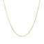Collar de Cadena de Cable de Oro Amarillo de 10k - 1.1mm