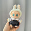 [Clothes Only] 1st/2nd generation Labubu clothes pendant Labubu sitting party baby clothes teddy bear suspenders cute pants - Korvel