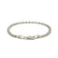 14k White Gold Heart Bracelet - 2.9mm