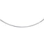 Collar de Cadena Omega Clásico de Oro Blanco de 14k (4 mm)