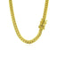 Cadena Cubana Clásica Sólida de Miami de 4.0mm en Oro Amarillo de 14k