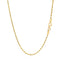 Chaîne en or jaune 14 carats avec coupe diamant - 1,60 mm