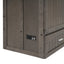 Queen Size Murphy Bed with Built-In Charging Station  Antique Grey - Korvel