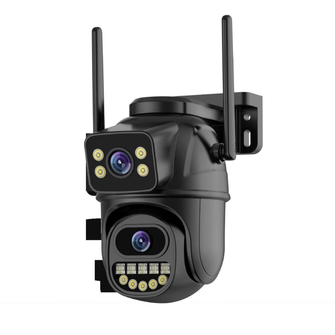 Dual screen wireless 360 degree mobile remote outdoor WiFi camera monitoring - Korvel