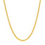 14k Yellow Gold Round Wheat Chain - 2.1mm