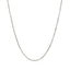 18k White Gold Cable Chain Necklace - 1.1mm