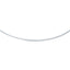14k White Gold Classic Omega Style Chain - 2 mm