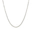 Sterling Silver Rhodium Plated Box Chain 1.1mm
