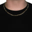 10K Yellow Gold Solid Figaro Chain - 5.30 mm