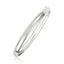 Classic 14k White Gold Bangle Bracelet