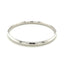 Classic 14k White Gold Bangle Bracelet
