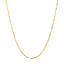 Chaîne en boîte octogonale en or jaune 14 carats - 1,0 mm