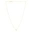 Collier Étoile de David en Or Jaune 14k
