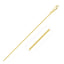 14k Yellow Gold Classic Box Chain 1.0mm