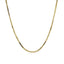 Cadena Milano de Oro Amarillo de 14k - 1.1mm de Elegancia