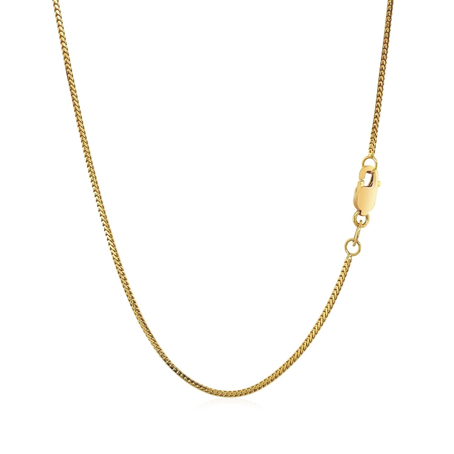 Chaîne Franco en Or Jaune 14k - 0,9 mm