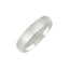 Elegant 14k White Gold 5mm Comfort Fit Wedding Band
