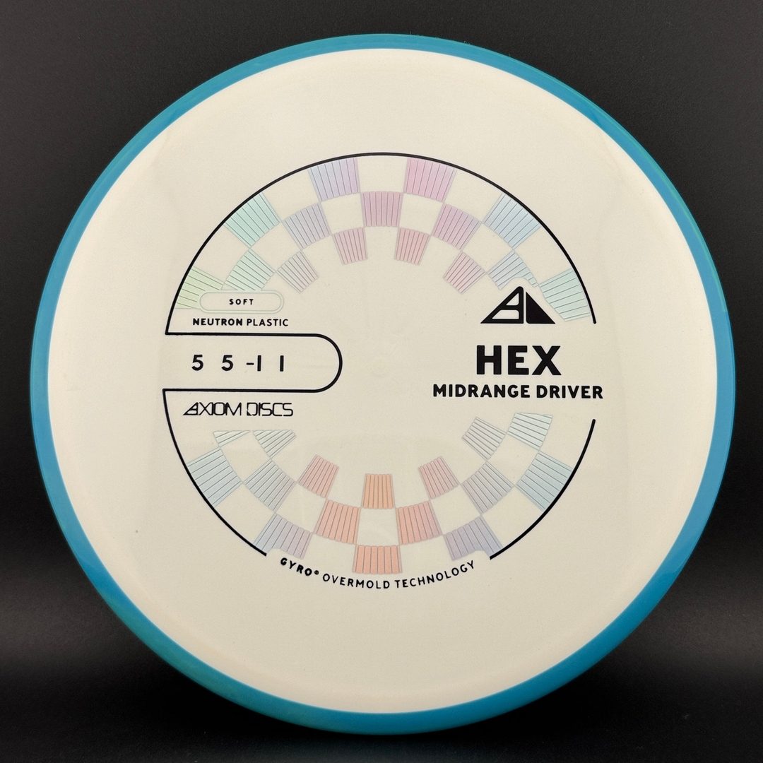 Soft Neutron Hex Disc Golf Midrange