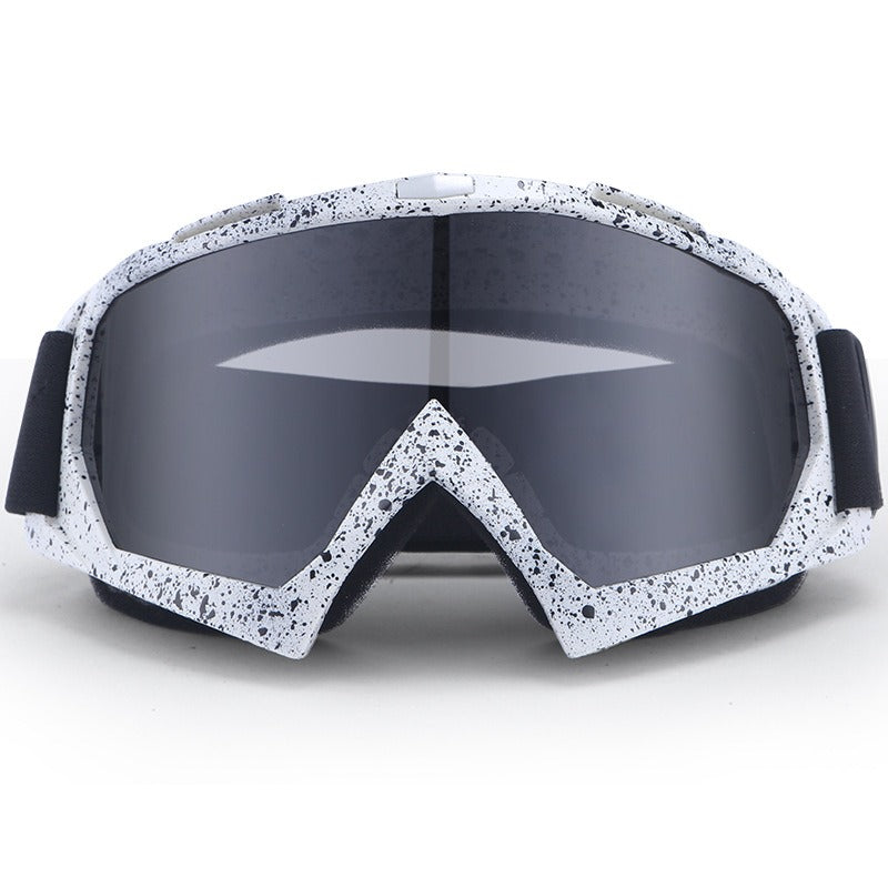 Outdoor Motorcycle Goggles Sheet Face Mask Outdoor Riding Windproof Dust Skiing Cross Country Helmet Goggles - Korvel