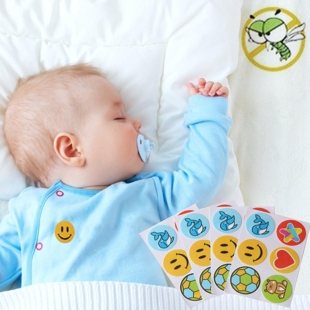120 Pcs Mosquito Repellent Patches Stickers Football Shape Cartoon Pattern Safe Long-lasting Anti-mosquito Paste Sticker - Korvel