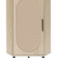 Elegant Freestanding Corner Cabinet with Rattan Doors