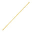 14k Yellow Gold French Cable Link Chain - 2.50 mm