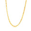 14k Yellow Gold French Cable Link Chain - 2.50 mm
