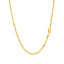 14k Yellow Gold Diamond Cut Cable Link Chain - 2.3mm