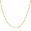 Chaîne Figaro en Or Jaune 14k Solide 1.9mm