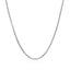 14k White Gold Ice Chain Necklace - 1.3mm