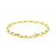 14k Yellow Gold Oval Rolo Bracelet - 4.6mm Width