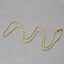 Cadena de eslabones redondos de cable de oro amarillo de 14k - 1.2mm