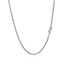 Chaîne en Argent Sterling Plaqué Rhodium - 1,5 mm
