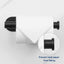Kitchen stainless steel tissue holder tissue holder storage rack wall mounted perforated bathroom paper roll holder - Korvel