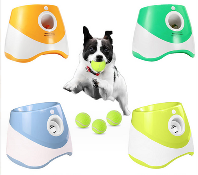Automatic Dog Ball Launcher - Interactive Fetch Toy