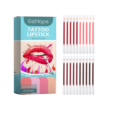 Cotton Swab Lip Glaze - Portable Moisturizing Lip Color