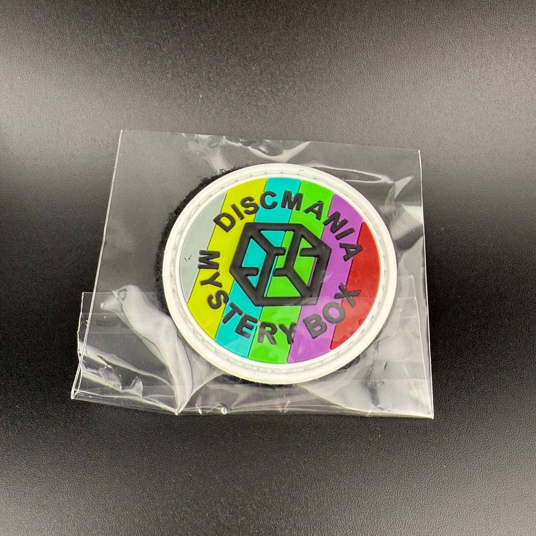 Mystery Box PVC Patches with Hook N Loop Backside