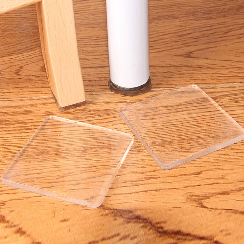 4 Pcs Almohadillas Antideslizantes para Electrodomésticos y Muebles