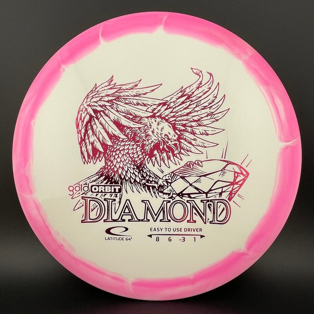 Disque de Golf en Diamant Gold Orbit