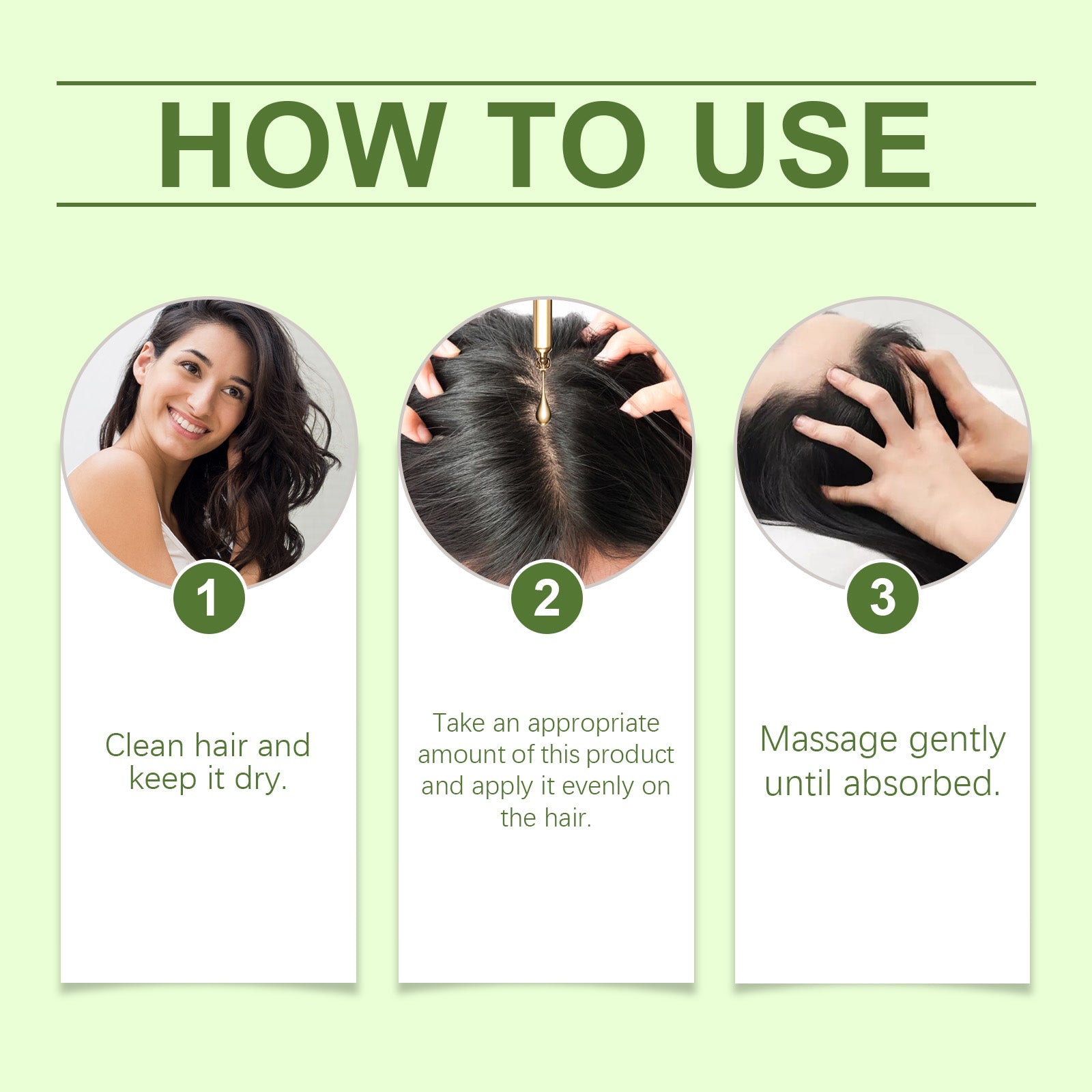 Vegetative Hair Care Essential Oil Gently Moisturizes And Repairs Dry Hair Vegetative Fragrance Prevents Frizz - Korvel