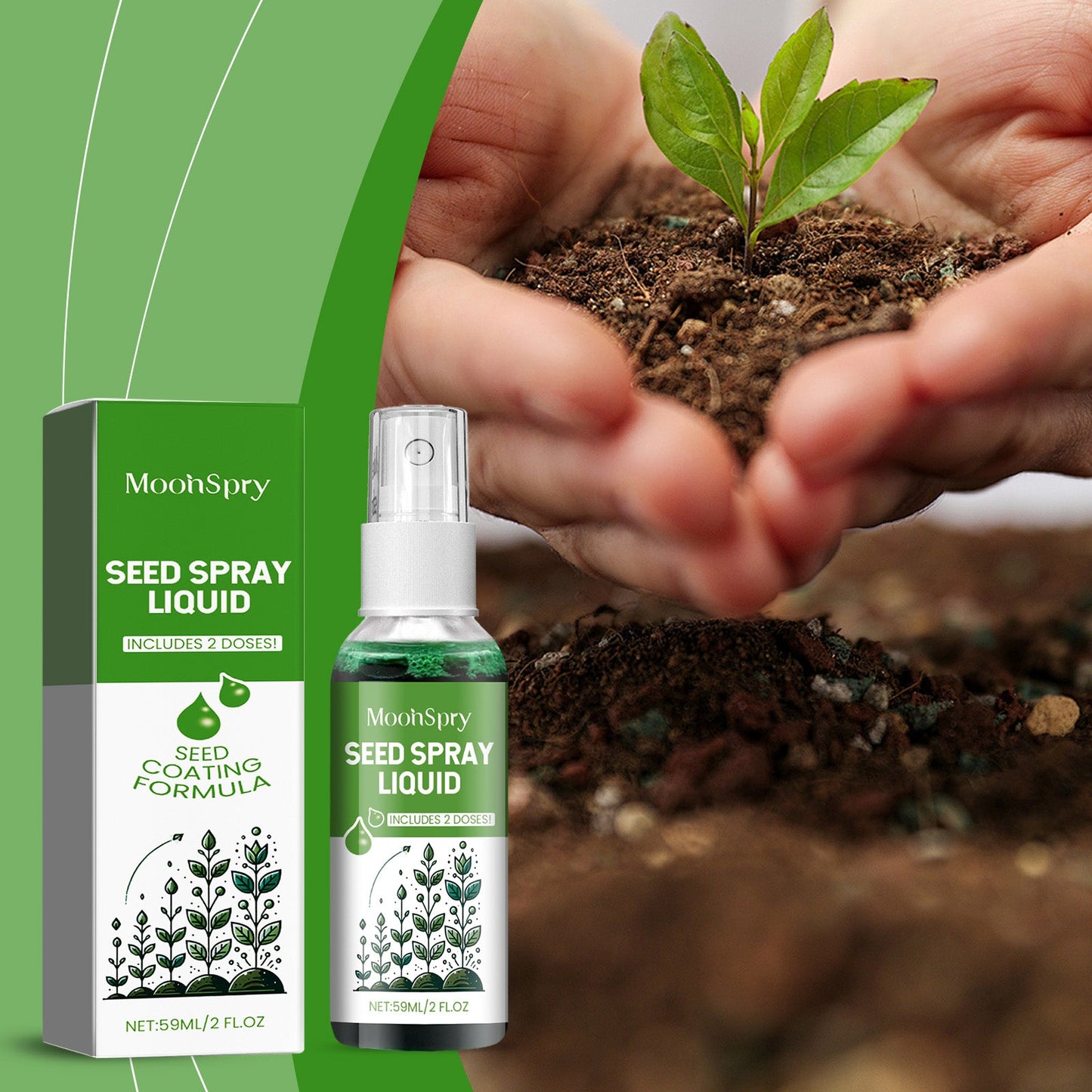 Spray Líquido Verde para Césped Premium para un Crecimiento Vibrante