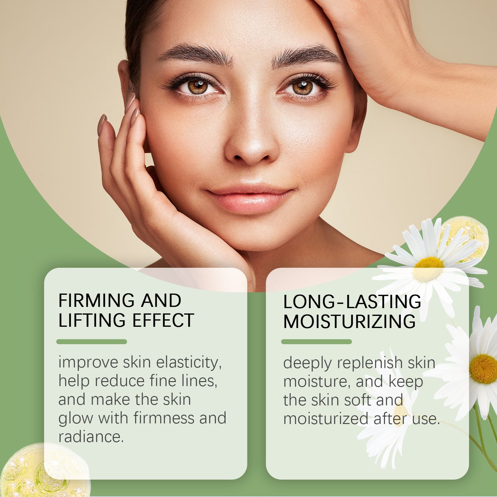 Facial Essence, Gentle Moisturizing, Delicate And Firm Skin, Lightening Fine Lines And Brightening Skin Essence - Korvel