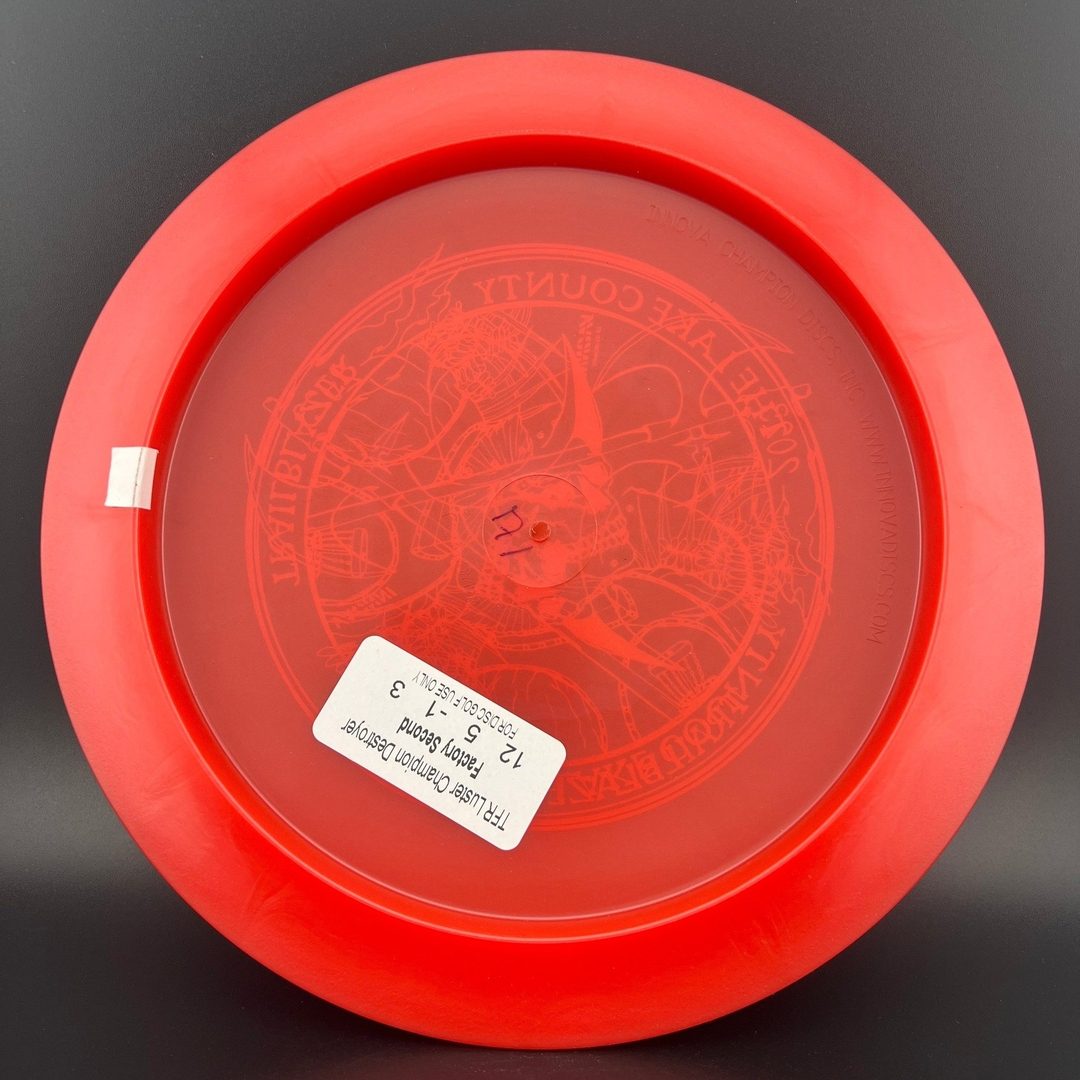 Luster Champion Destroyer - Tourney F2 Disc Golf Driver