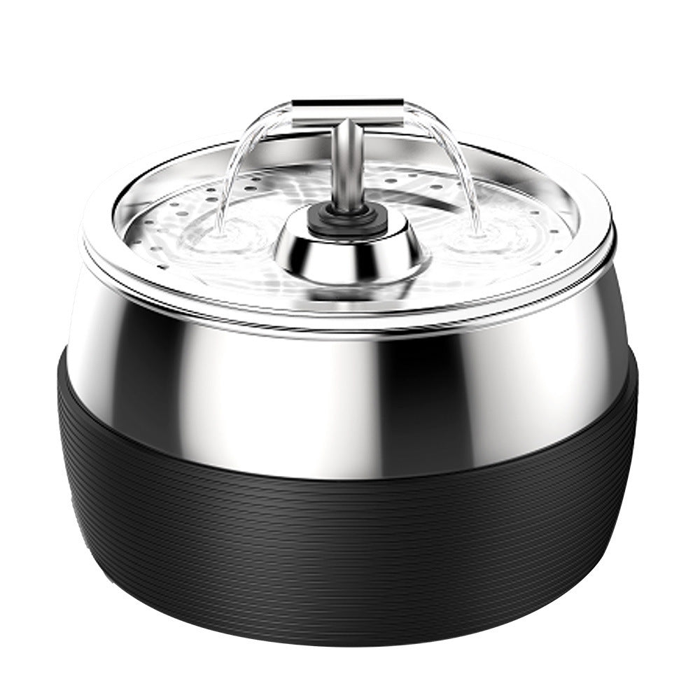 Distributeur d'eau intelligent en acier inoxydable premium pour animaux de compagnie