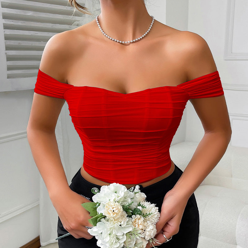 Elegant One-Shoulder Strapless Camisole for Women
